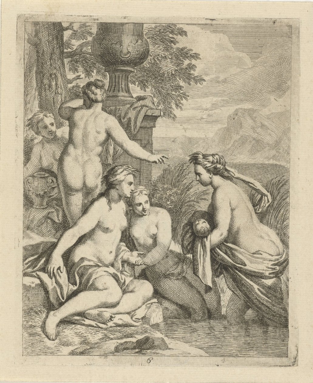 Thetis Returns to Her Water Nymphs by J. Alexander Janssens