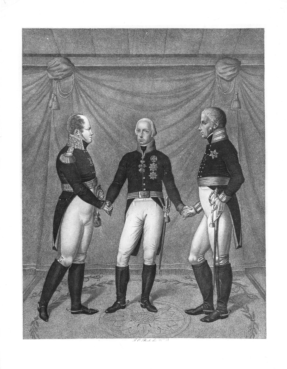 The Holy Alliance, 1815 by J. C. Bock