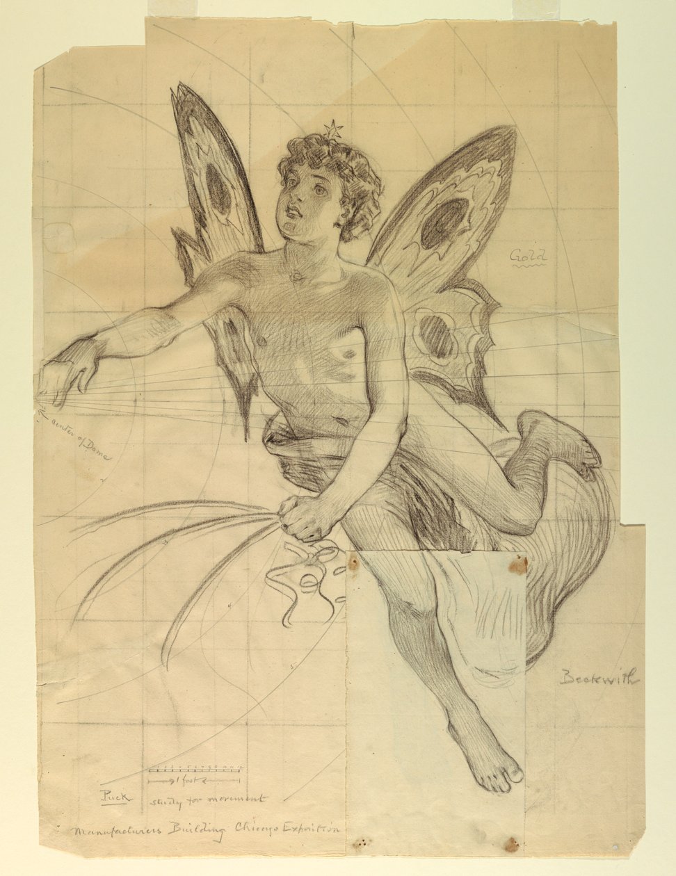 Puck, Study for Manufactures and Liberal Arts Building, World