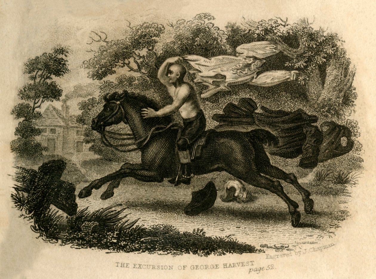 The Excursion of George Harvest, 1821 by J. Chapman
