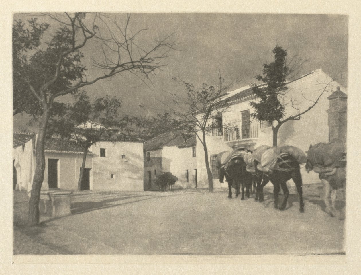A Square - Ronda by J. Craig Annan