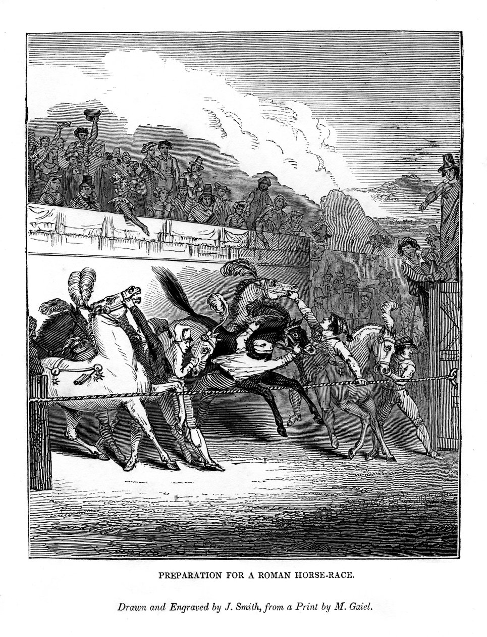 Preparation for a Roman Horse Race by J. Jackson