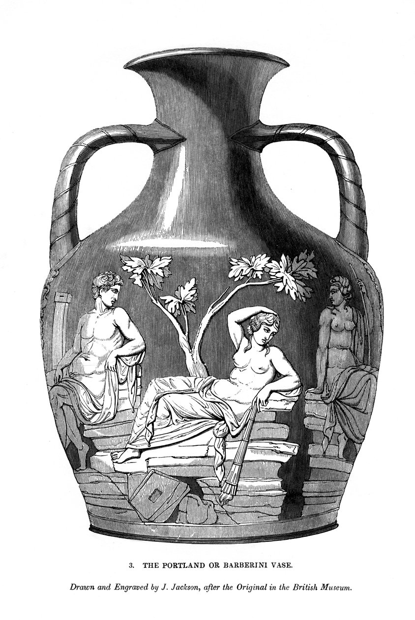 The Portland or Barberini Vase, 1843 by J. Jackson