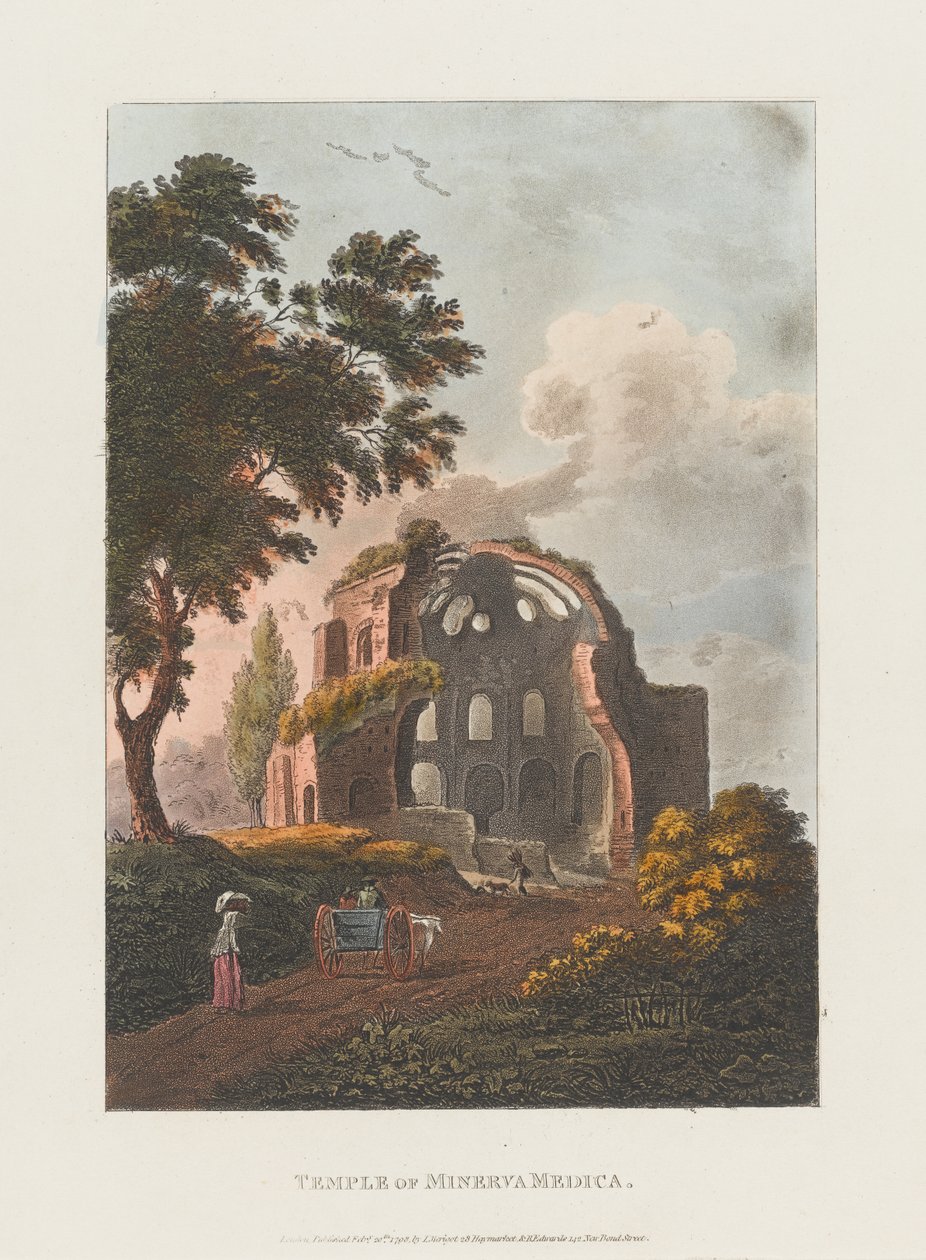 Temple of Minerva Medica by J. Merigot