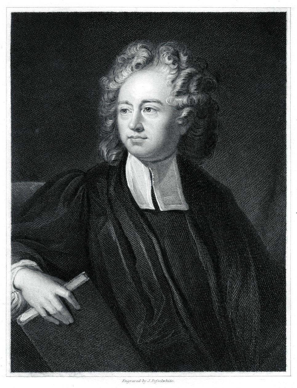 Richard Bentley, English theologian, classical scholar and critic, 1834 by J. Posselwhite