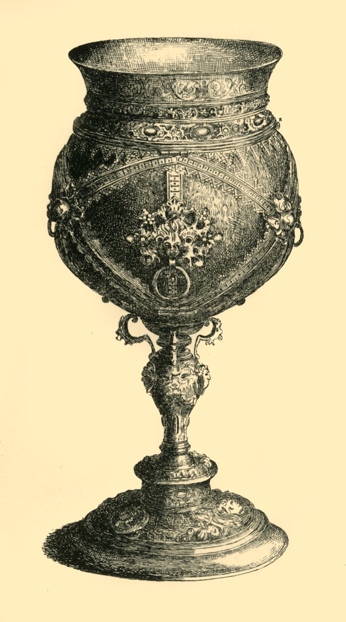 Coconut cup, c1585 by J. S. Goepel