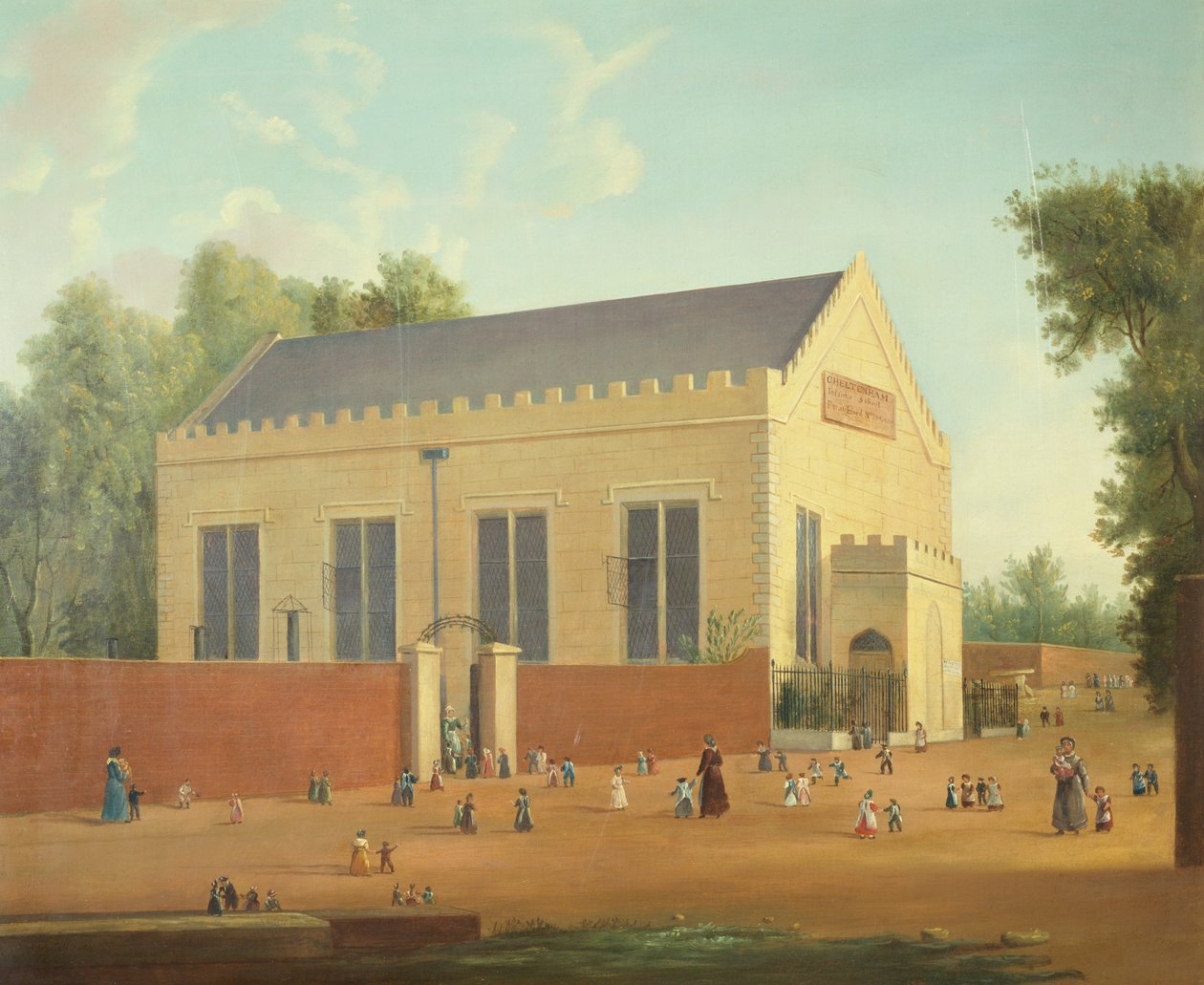 Cheltenham Infants School by J. Westall
