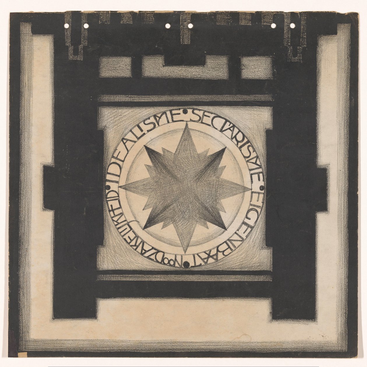 Back Cover of Wendingen 1920 by Jac Jongert