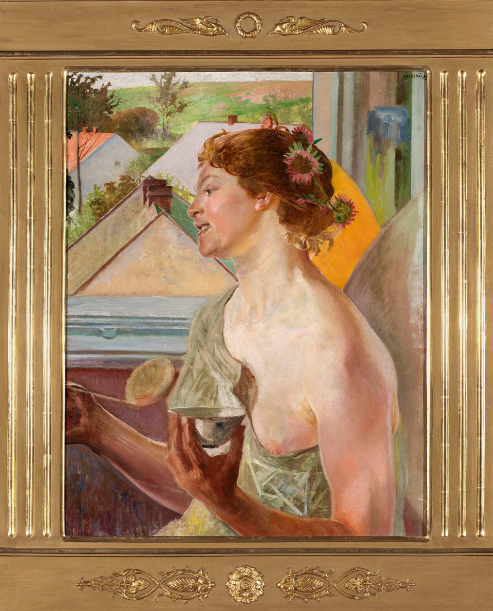 Soap Bubbles (Woman with a Bowl) by Jacek Malczewski