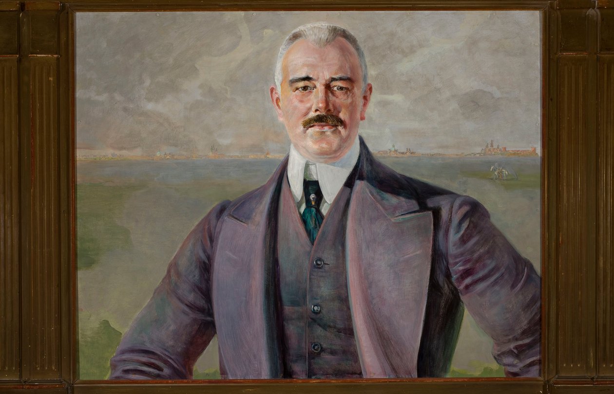 Portrait of J. Armółowicz by Jacek Malczewski