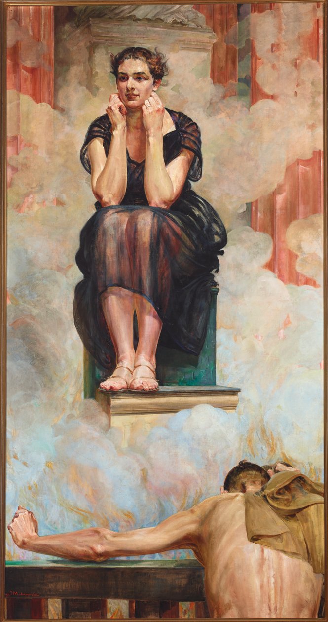 Pythia by Jacek Malczewski
