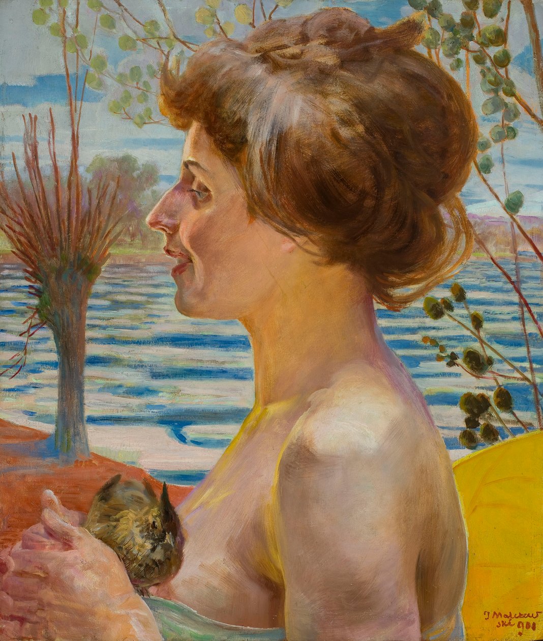 Spring by Jacek Malczewski