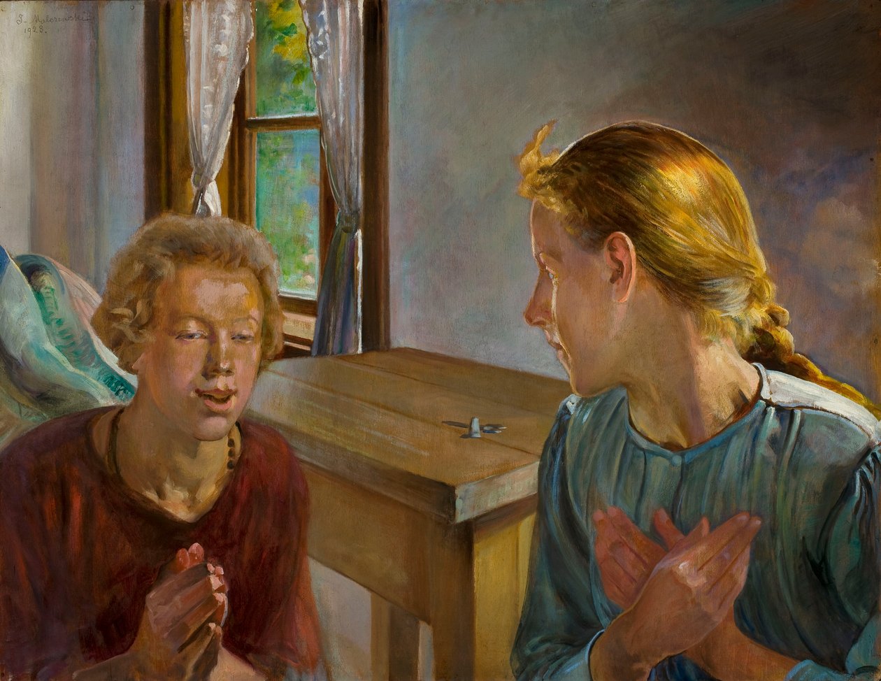 Annunciation by Jacek Malczewski