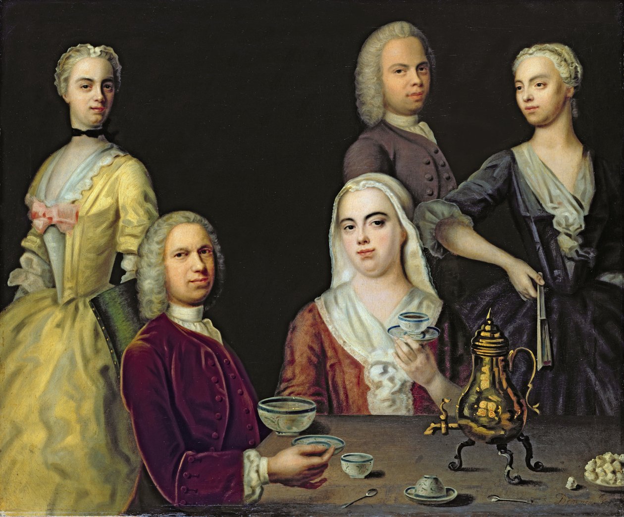 The Denner Family by Jacob Denner: Buy fine art print