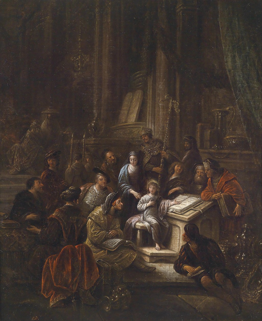 The Twelve-Year-Old Jesus in the Temple