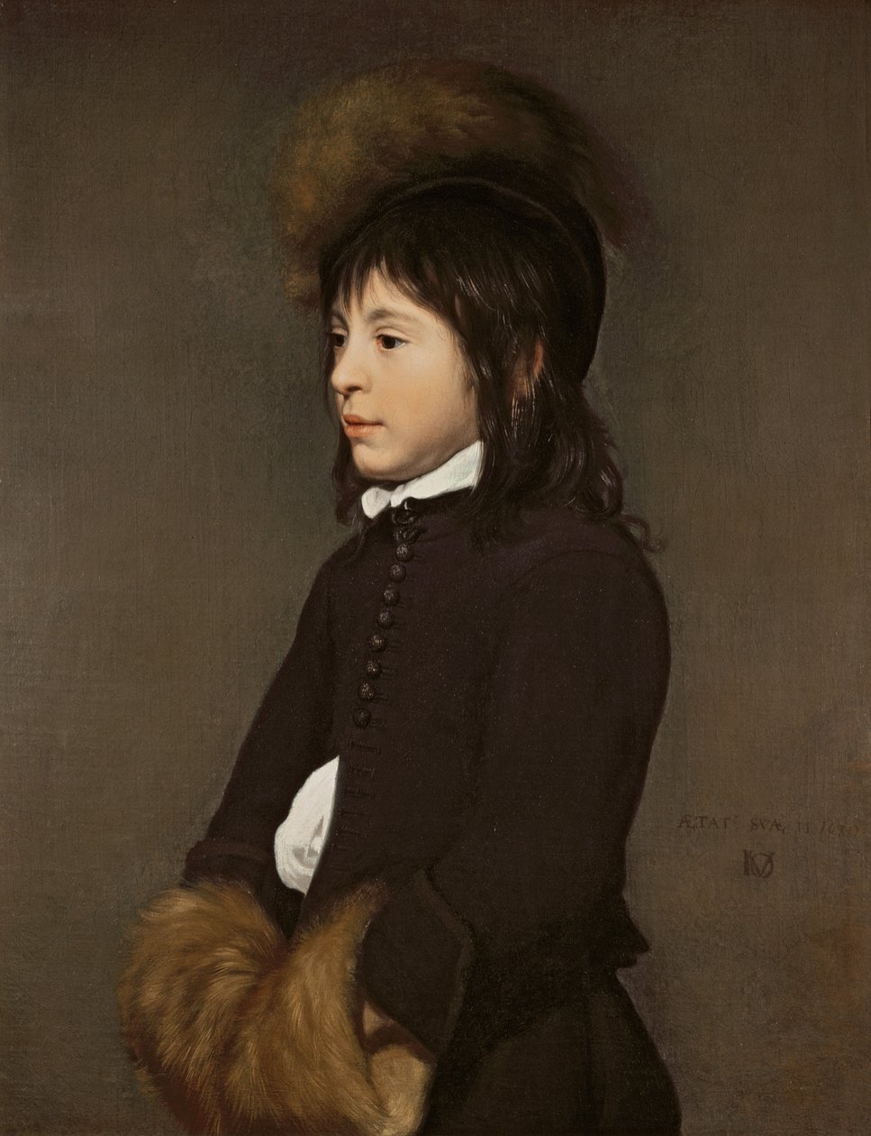 Portrait of a Boy Aged 11, 1650 by Jacob van Oost