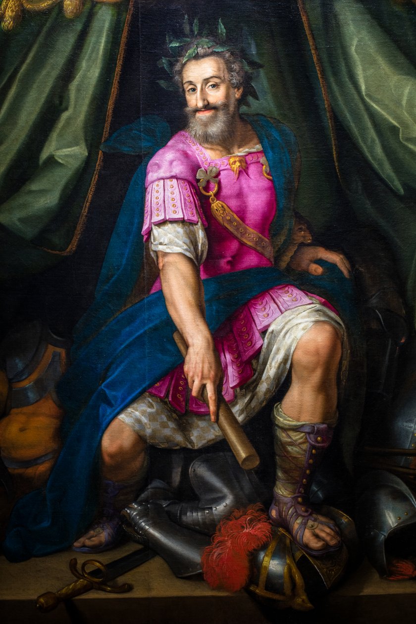 Henri IV as Mars by Jacob Bunel