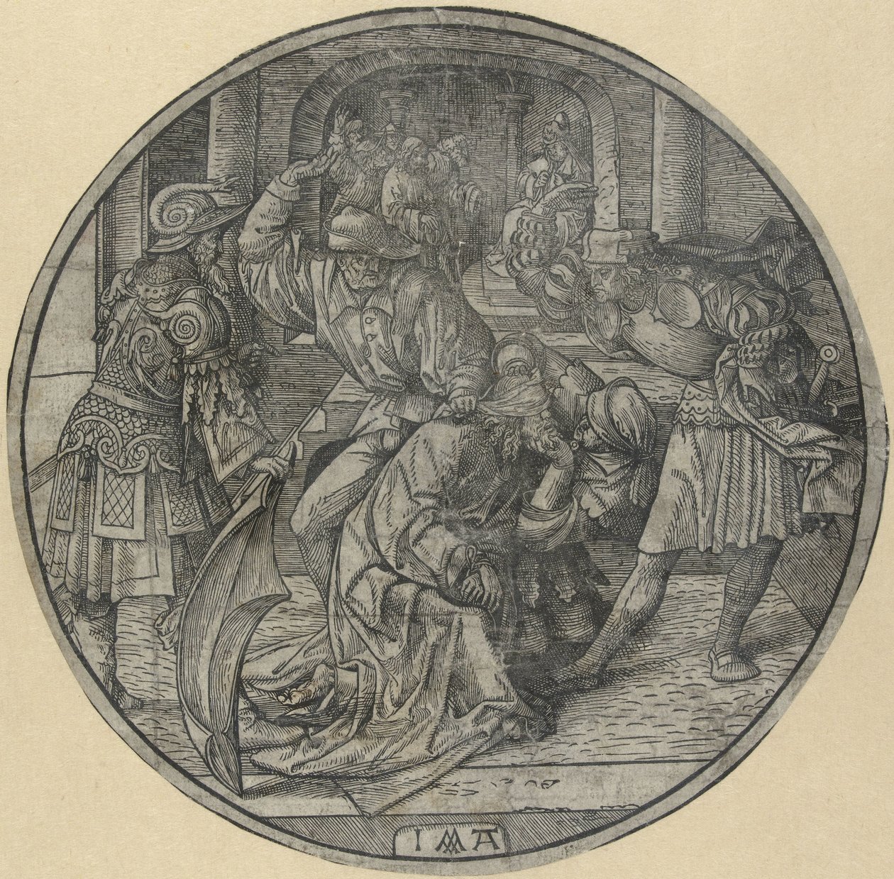 Mocking of Christ by Jacob Cornelisz van Oostsanen