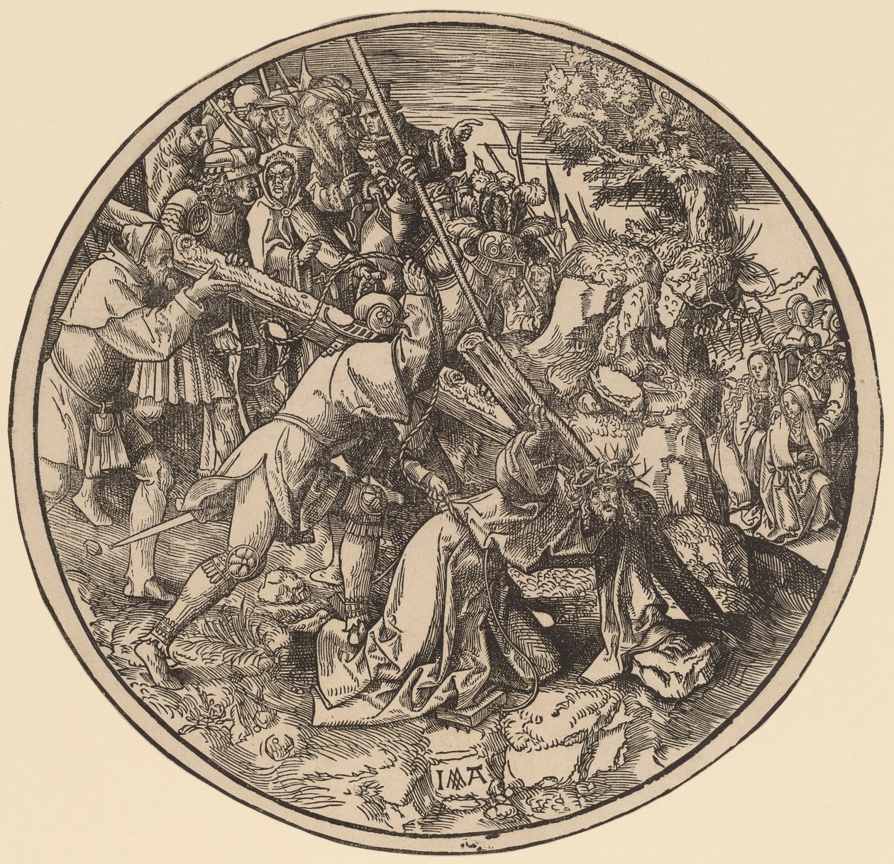 Christ Carrying the Cross by Jacob Cornelisz van Oostsanen