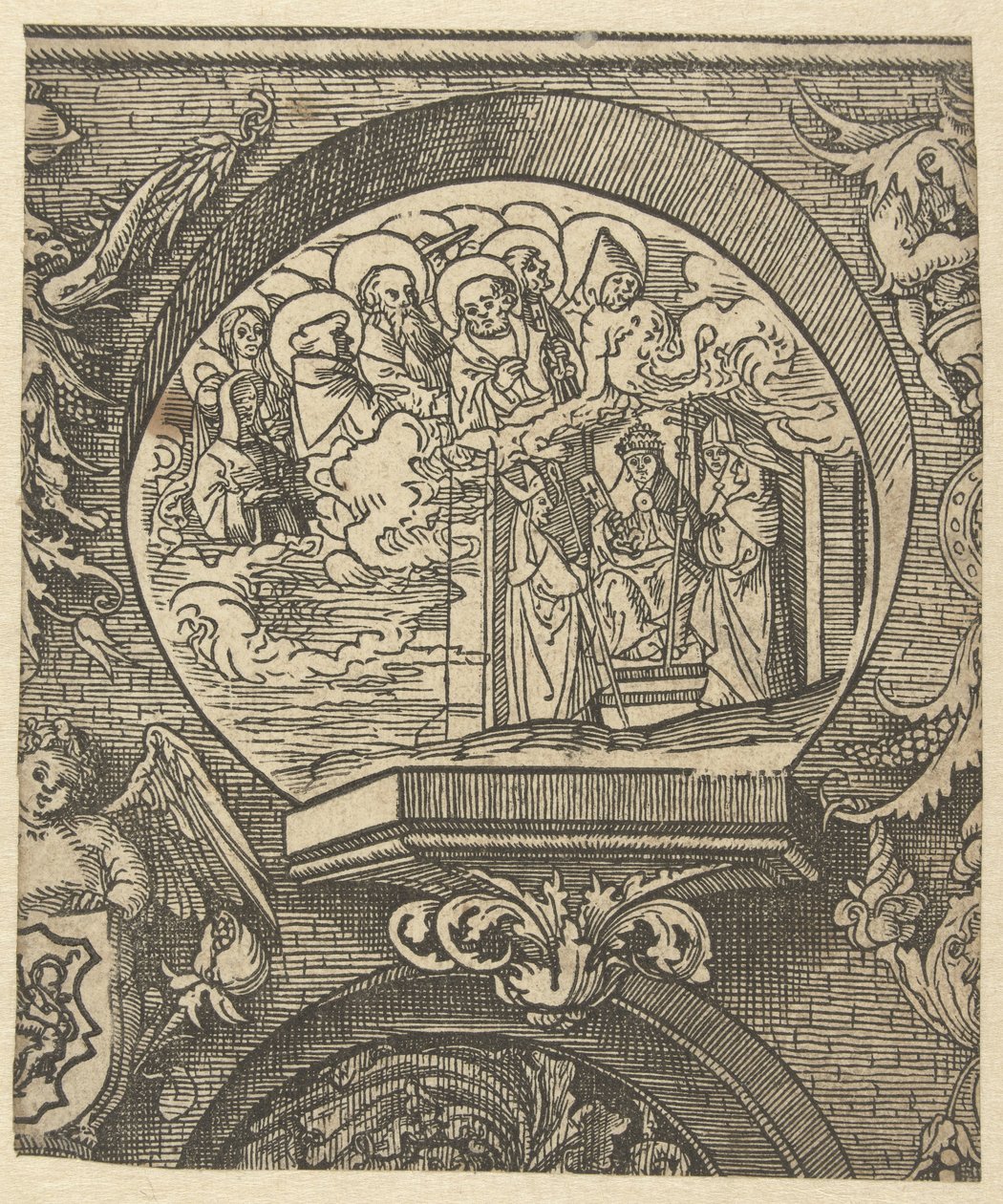 The Catholic Church and the Communion of Saints (The Creed) by Jacob Cornelisz van Oostsanen