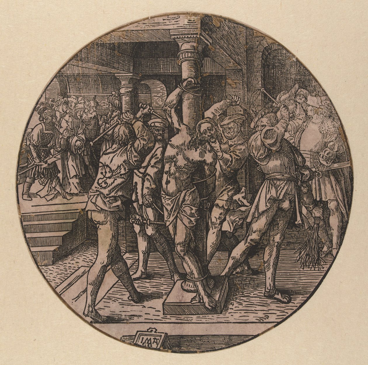 Scourging of Christ by Jacob Cornelisz van Oostsanen