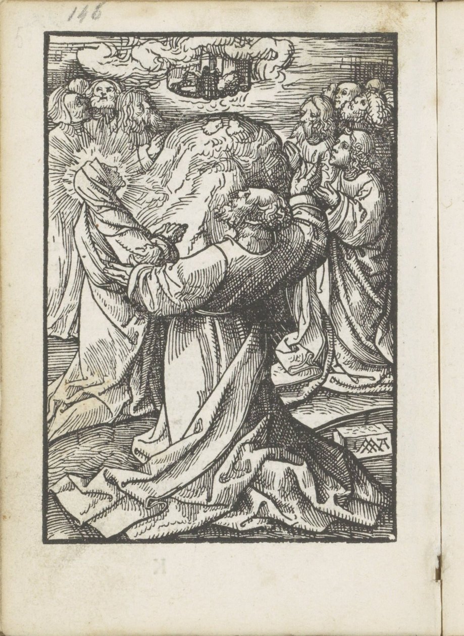 Ascension by Jacob Cornelisz van Oostsanen