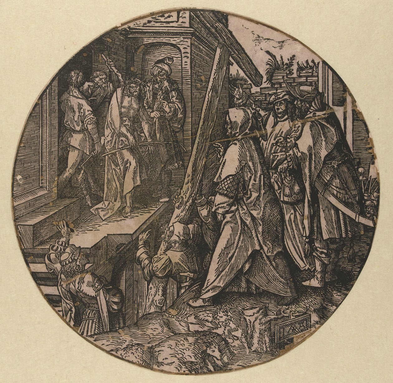 Pilate Presents Christ to the People (Ecce Homo) by Jacob Cornelisz van Oostsanen