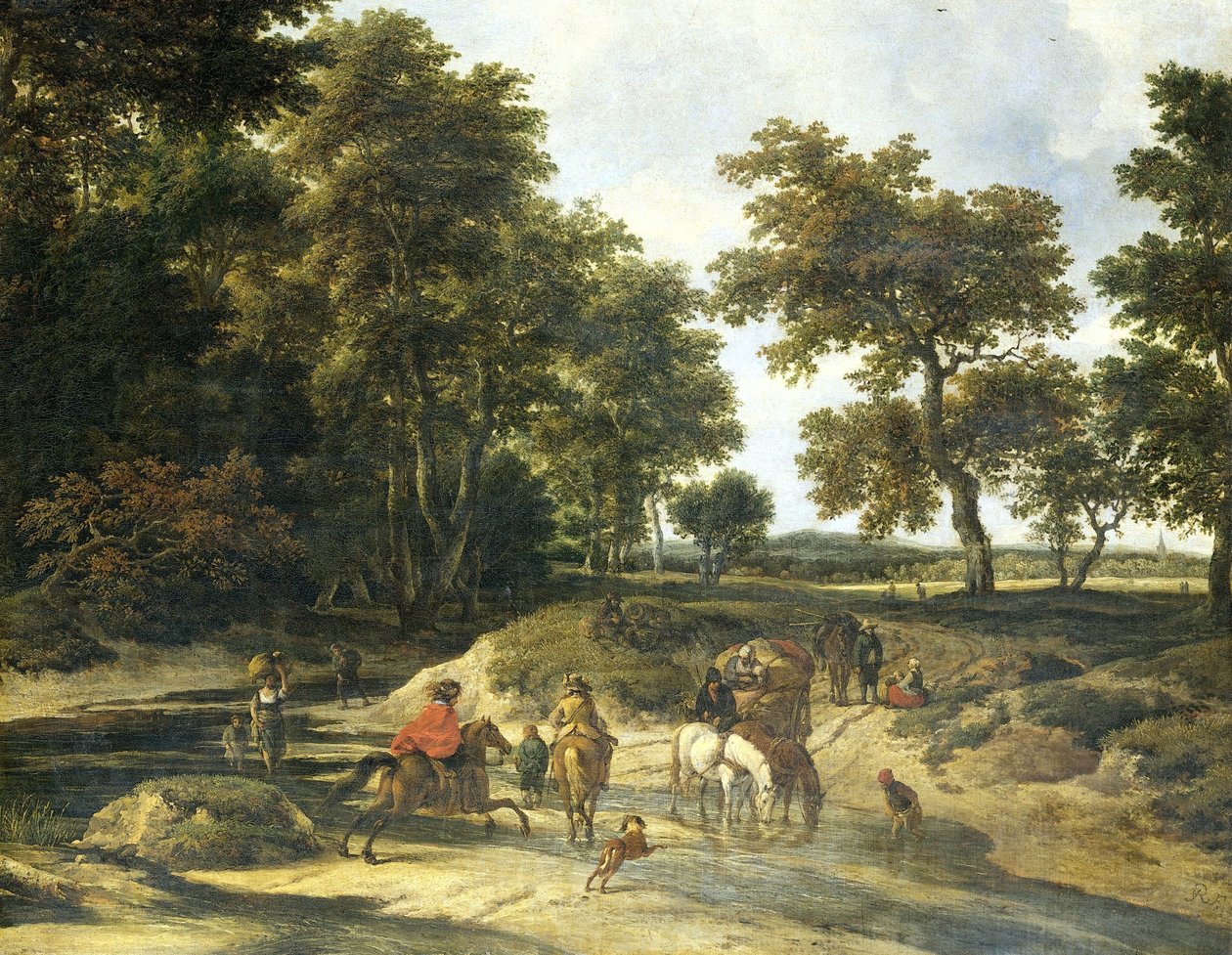 The Ford by Jacob van Ruisdael