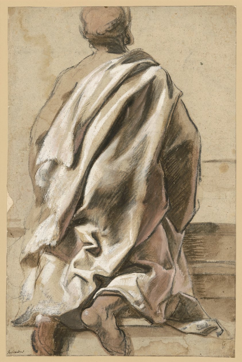 Study of a Robe for a Kneeling Apostle by Jacob Jordaens