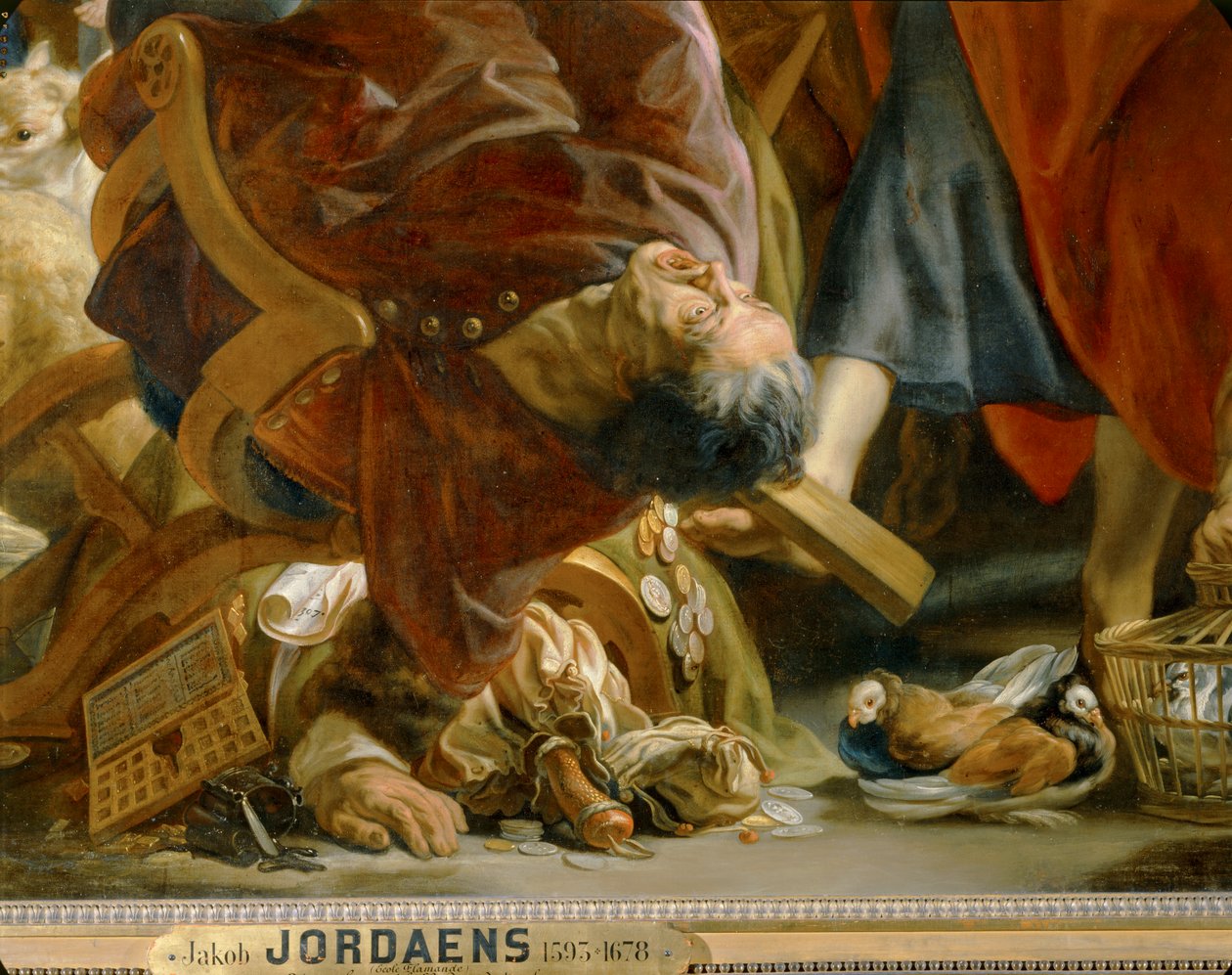 Jesus Expelling the Merchants from the Temple by Jacob Jordaens
