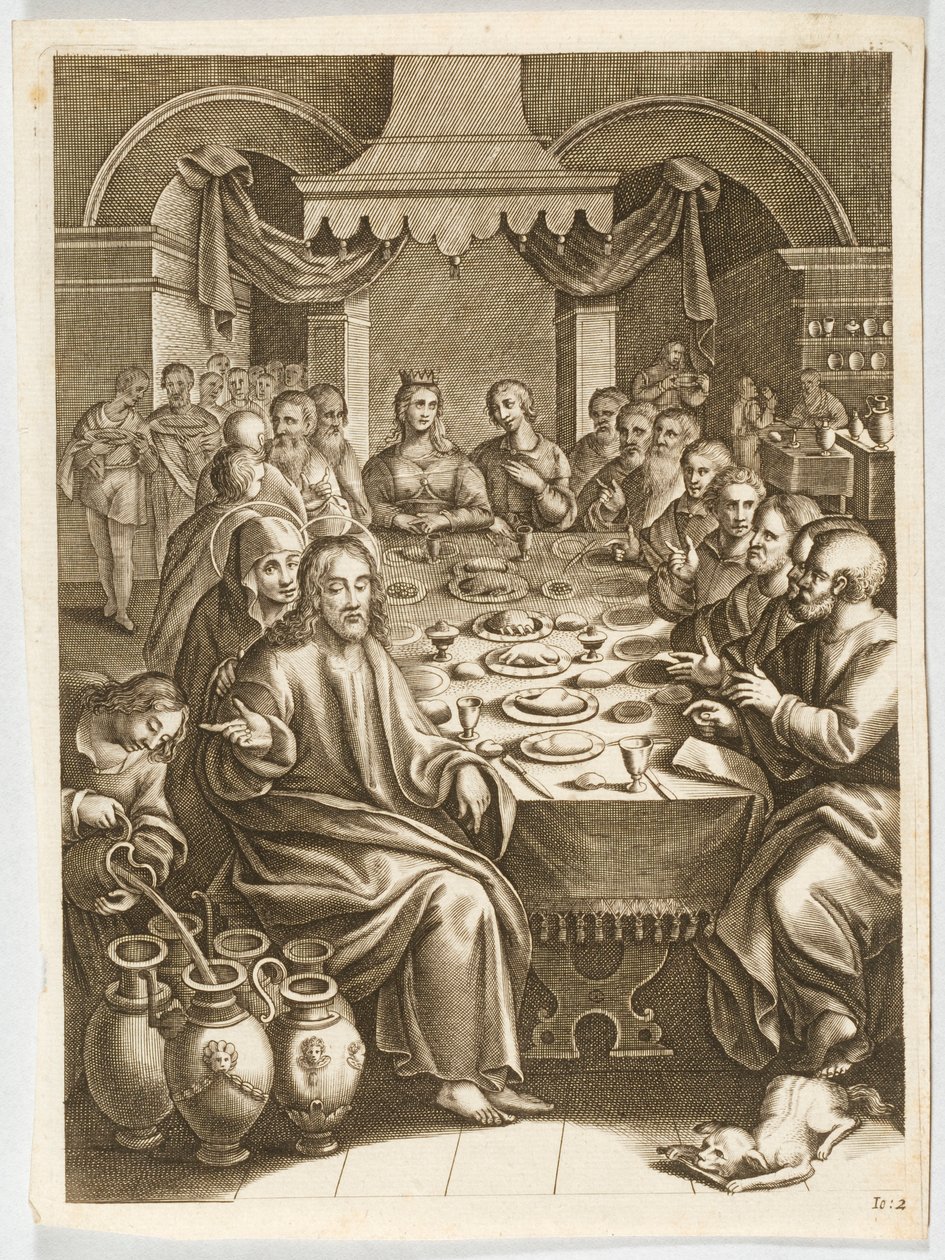 Wedding at Cana by Jacob Jordaens