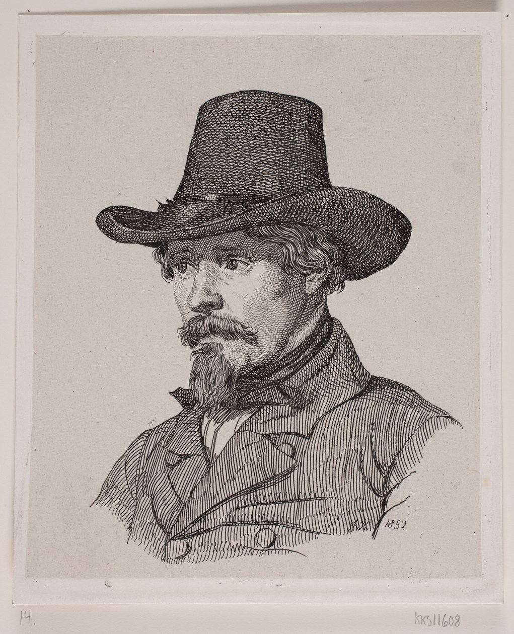 Painter William Hammer by Jacob Kornerup
