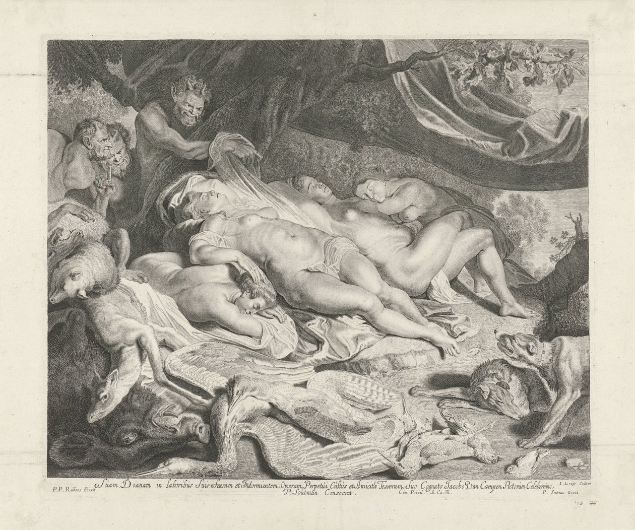 Rest of Diana and Her Nymphs After the Hunt by Jacob Louys