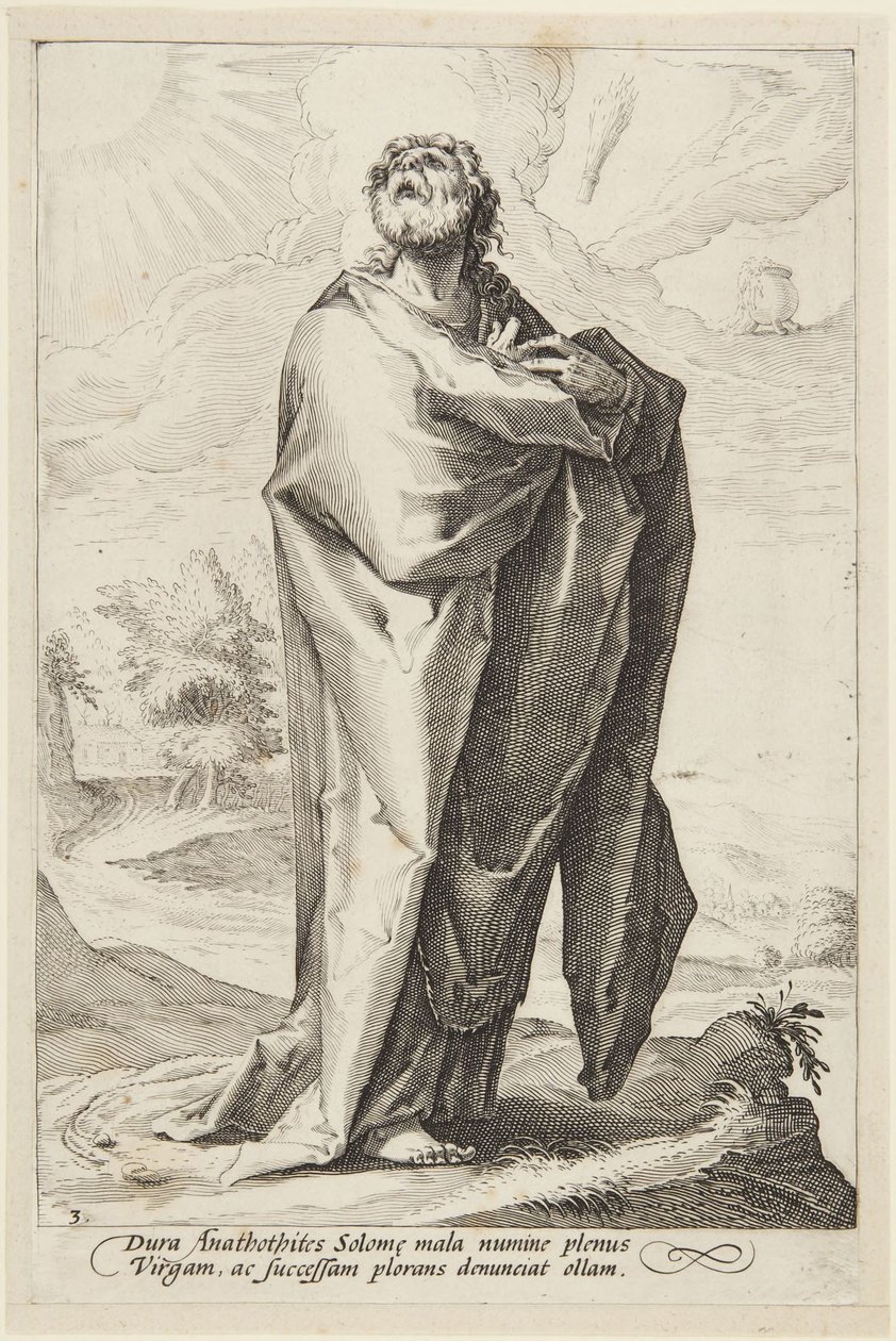 Jeremiah by Jacob Matham