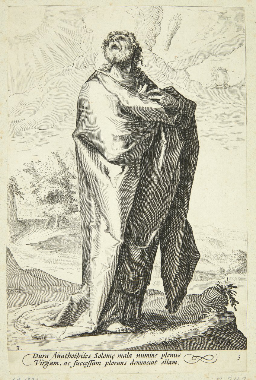 Jeremiah by Jacob Matham
