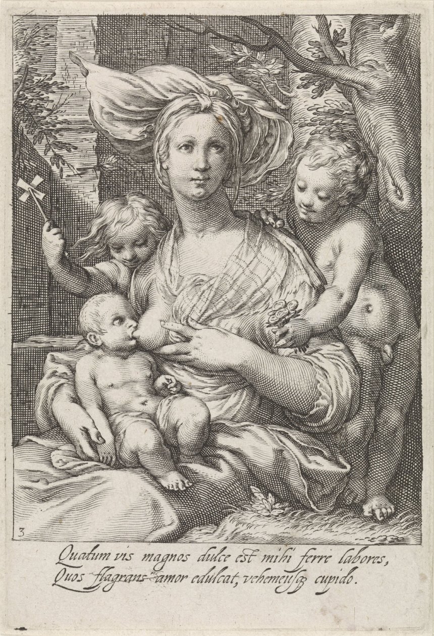 Love (Caritas) by Jacob Matham