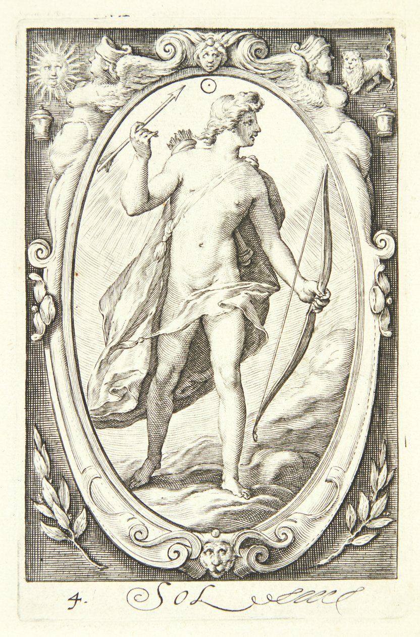 Sun by Jacob Matham: Highest-quality art reproduction
