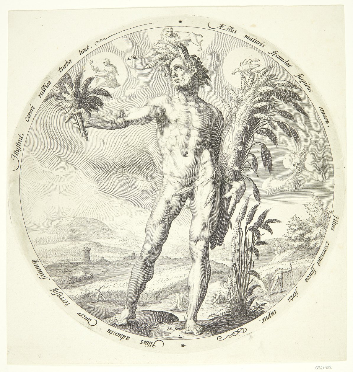 Summer by Jacob Matham: Highest-quality art reproduction