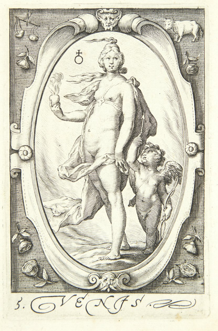 Venus by Jacob Matham: Premium art reproduction