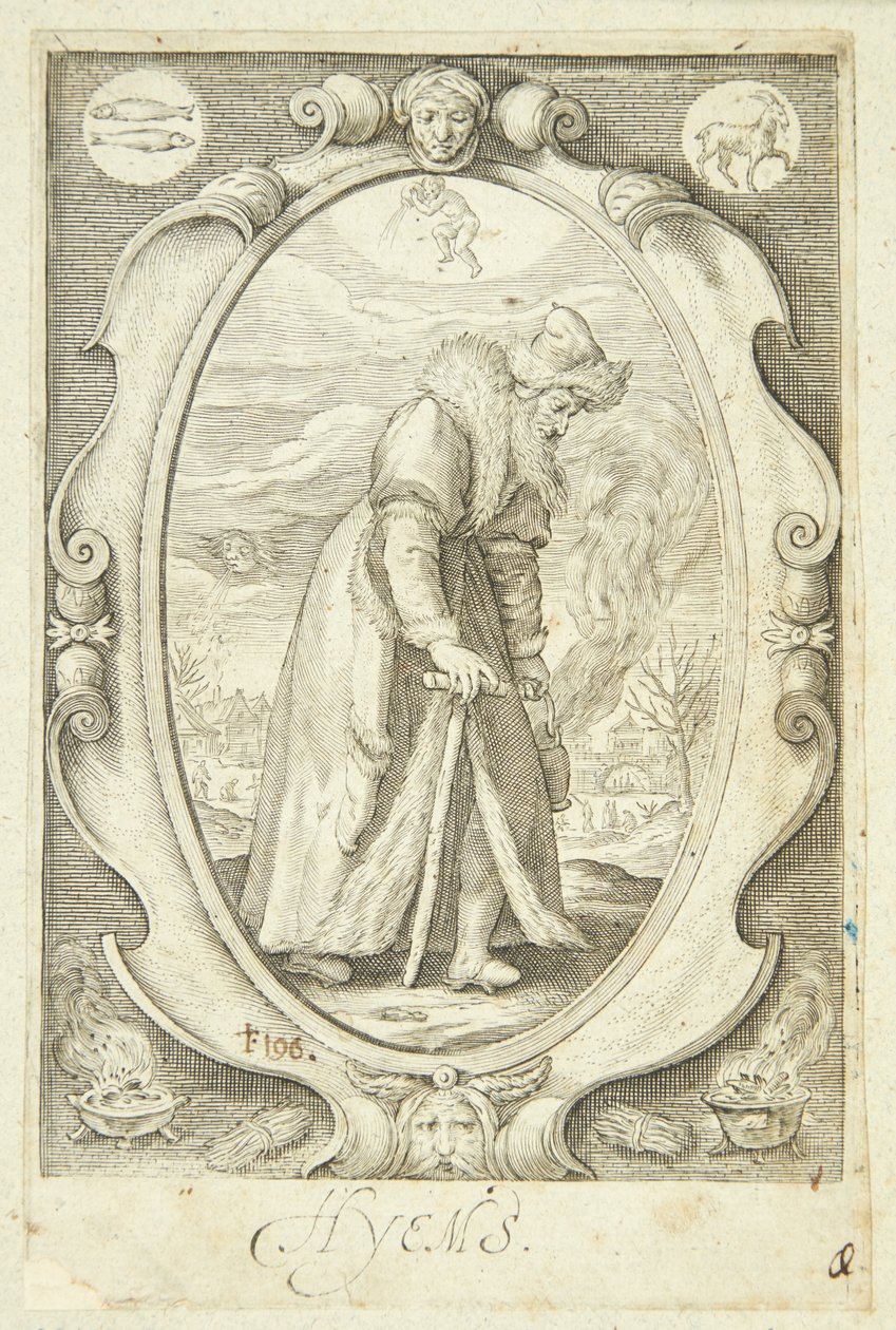 Winter by Jacob Matham: Highest-quality art reproduction