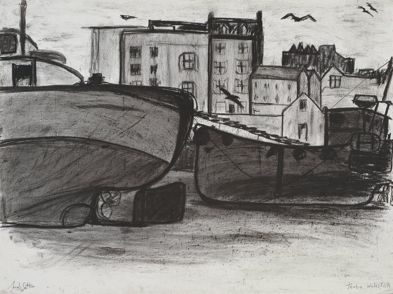 Tenby, 1994 by Jacob Sutton: High-quality fine art print