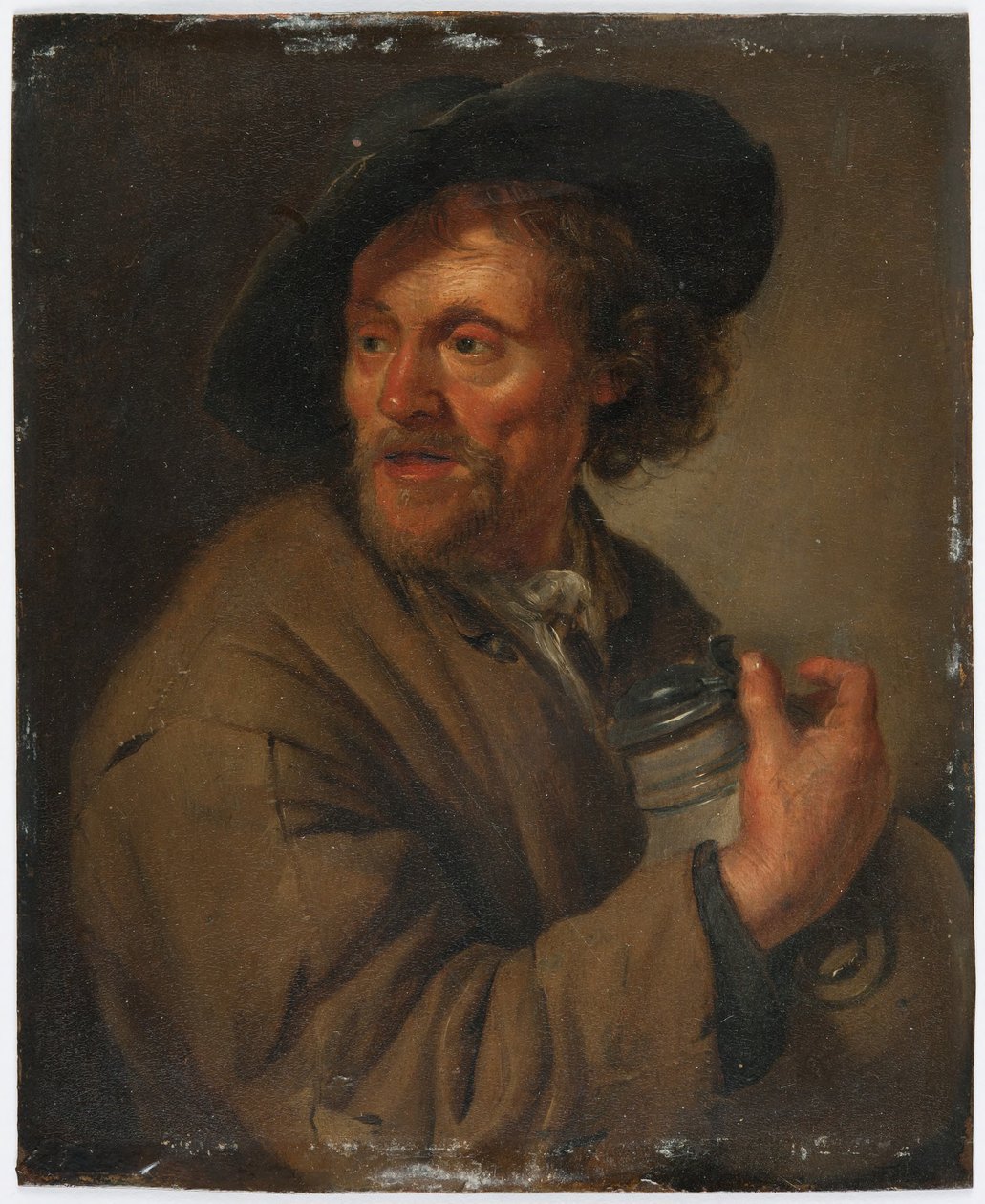 Man Holding a Jug by Jacob Toorenvliet