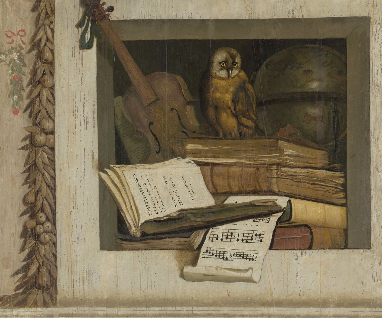 Still Life with Books by Jacob Van Campen