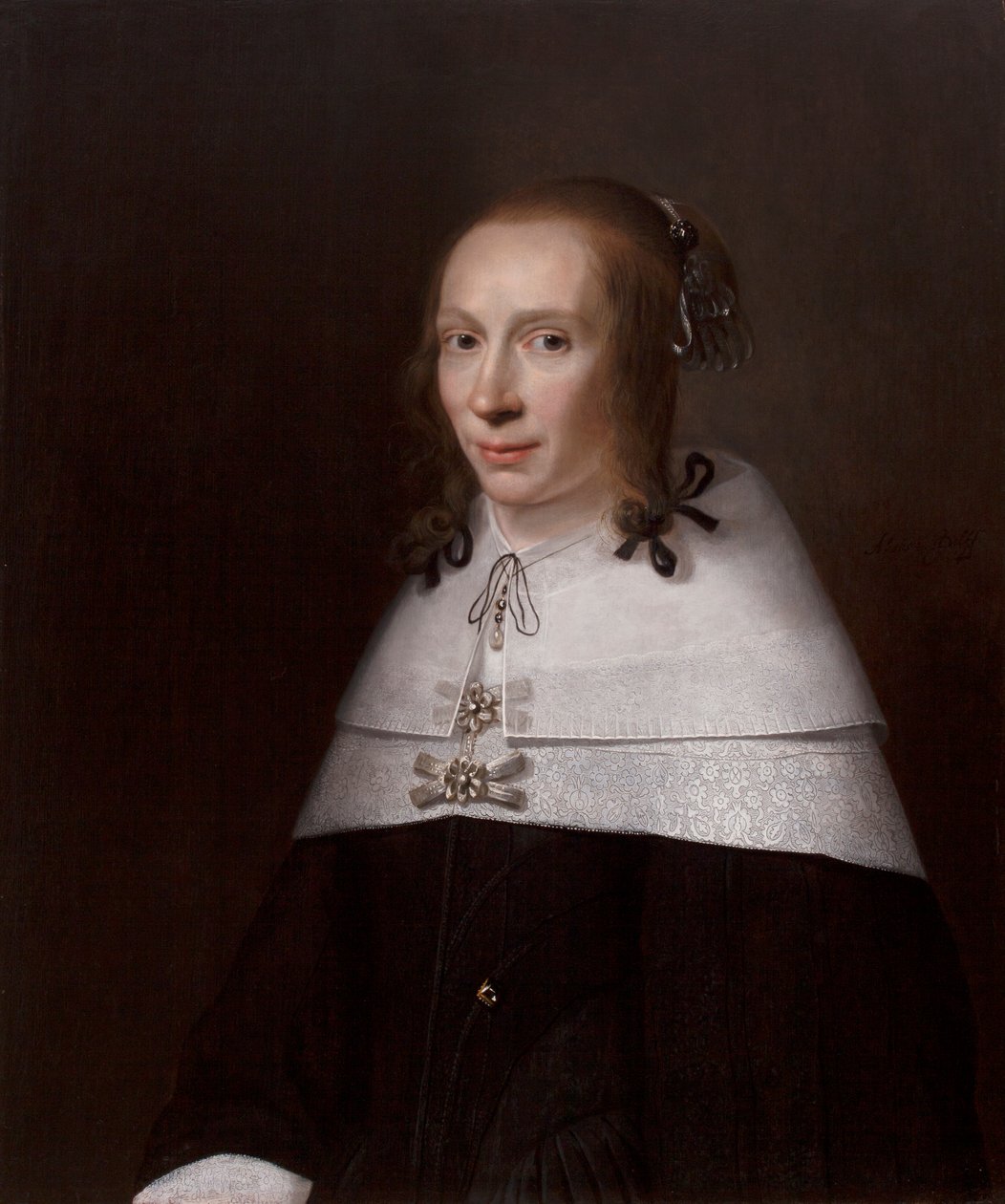 Portrait of a Young Woman, 1654 by Jacob Willemsz Delff