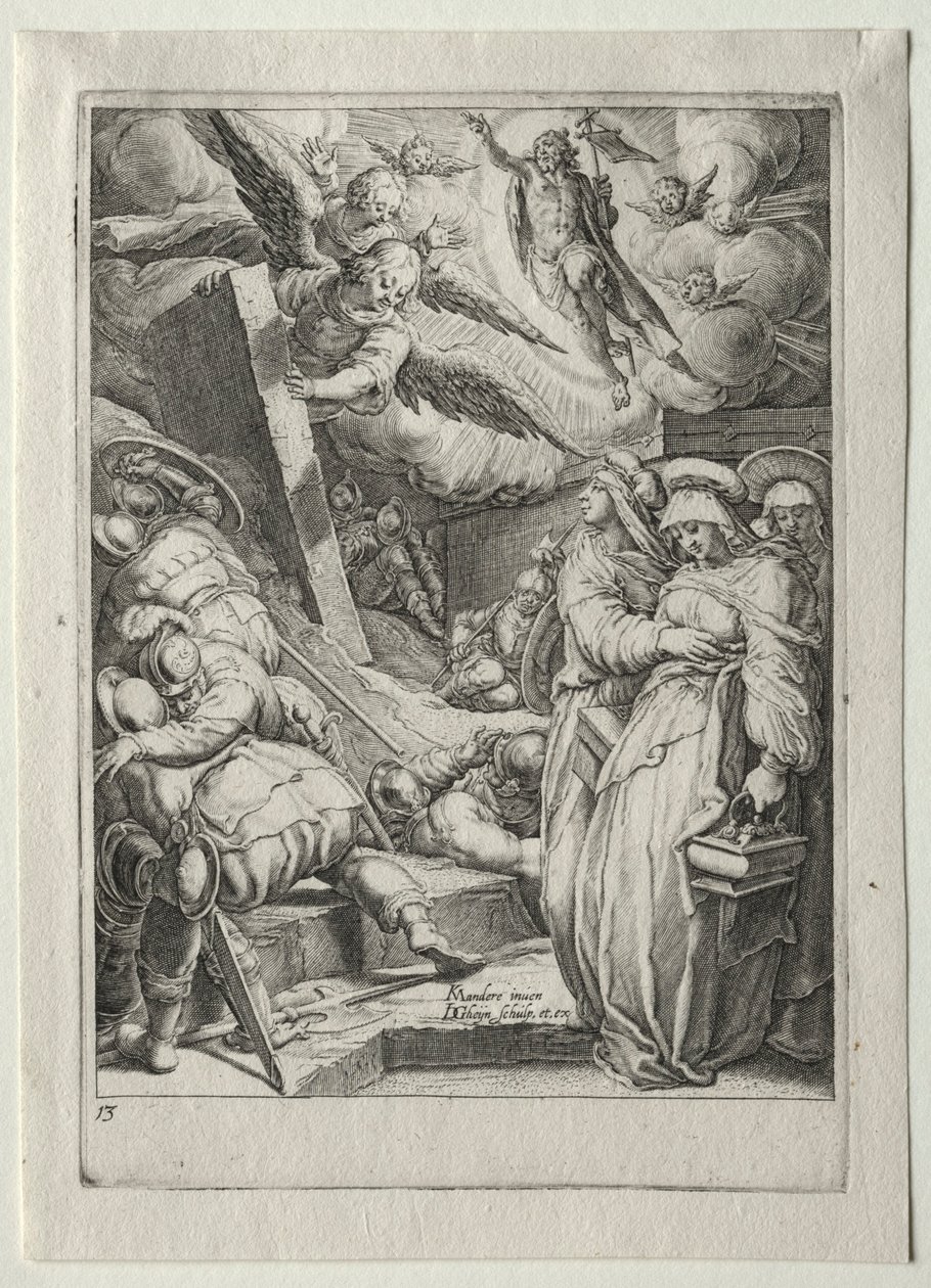 Passion Set: The Resurrection by Jacob de Gheyn II