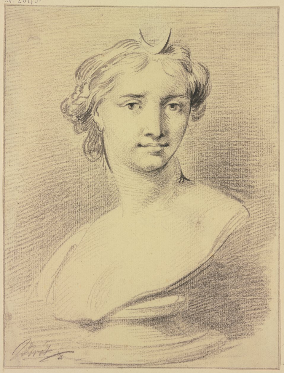 Bust of Diana by Jacob de Wit