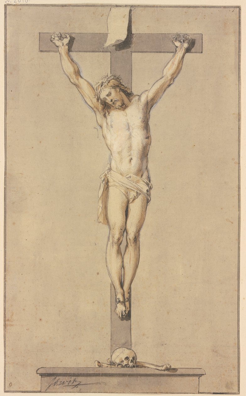 Christ on the Cross by Jacob de Wit