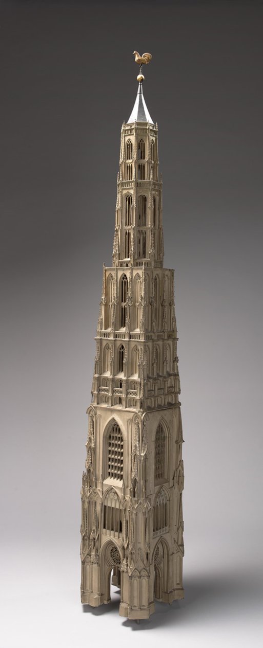 Model of the Incomplete Tower of the New Church by Jacob van Campen