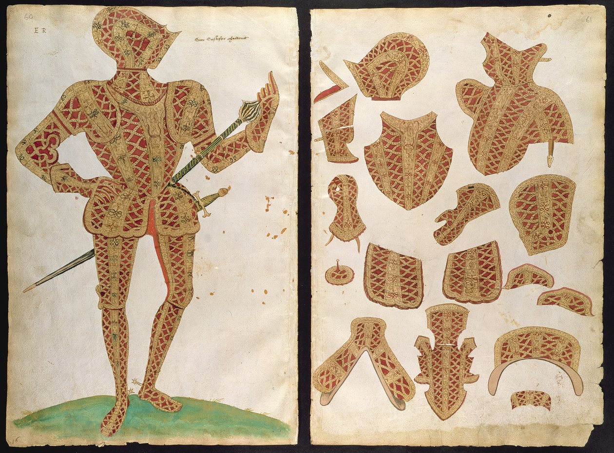 Suit of Armour for Sir Christopher Hatton, 1589 by Jacobe Halder