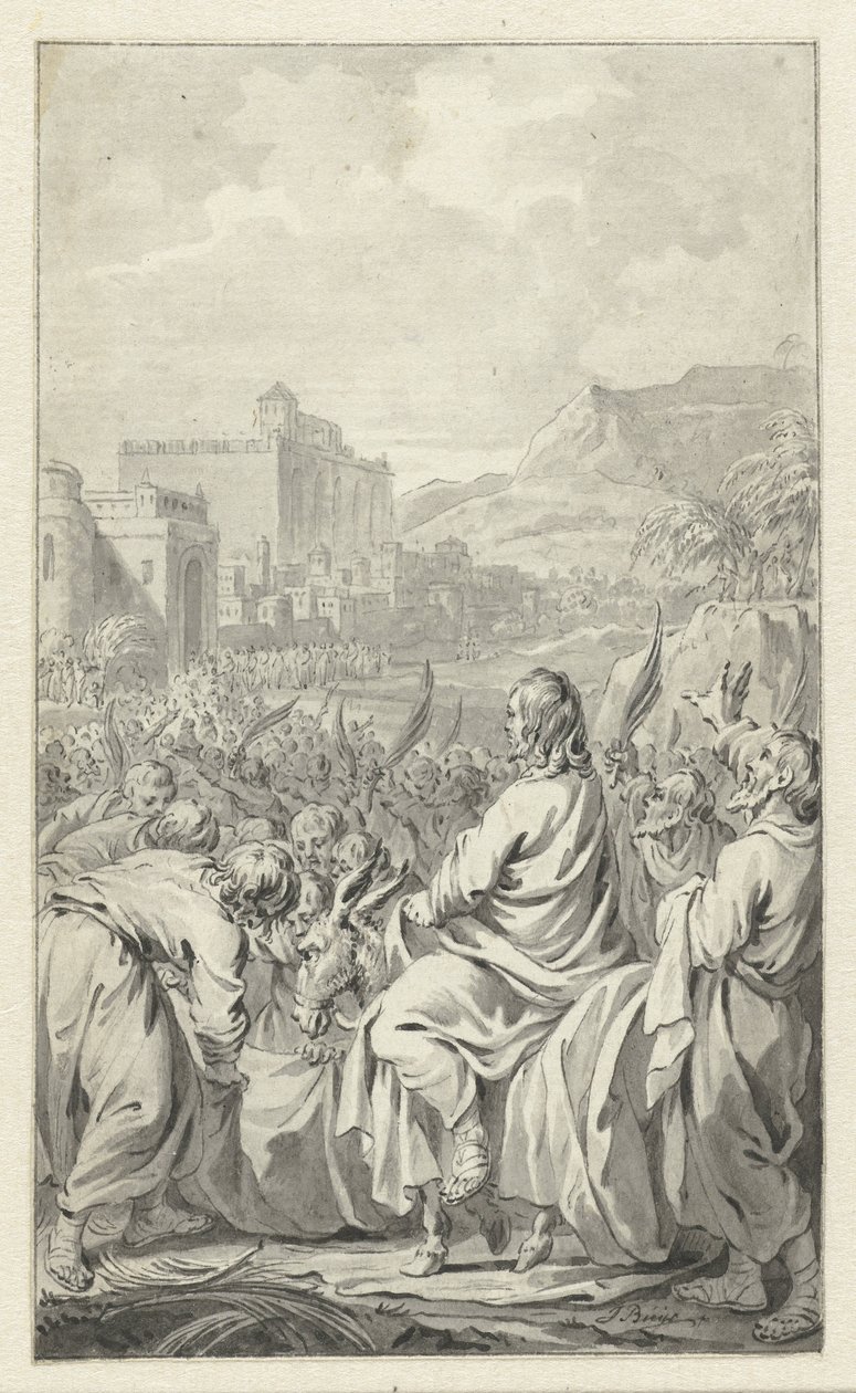 The Entry into Jerusalem by Jacobus Buys